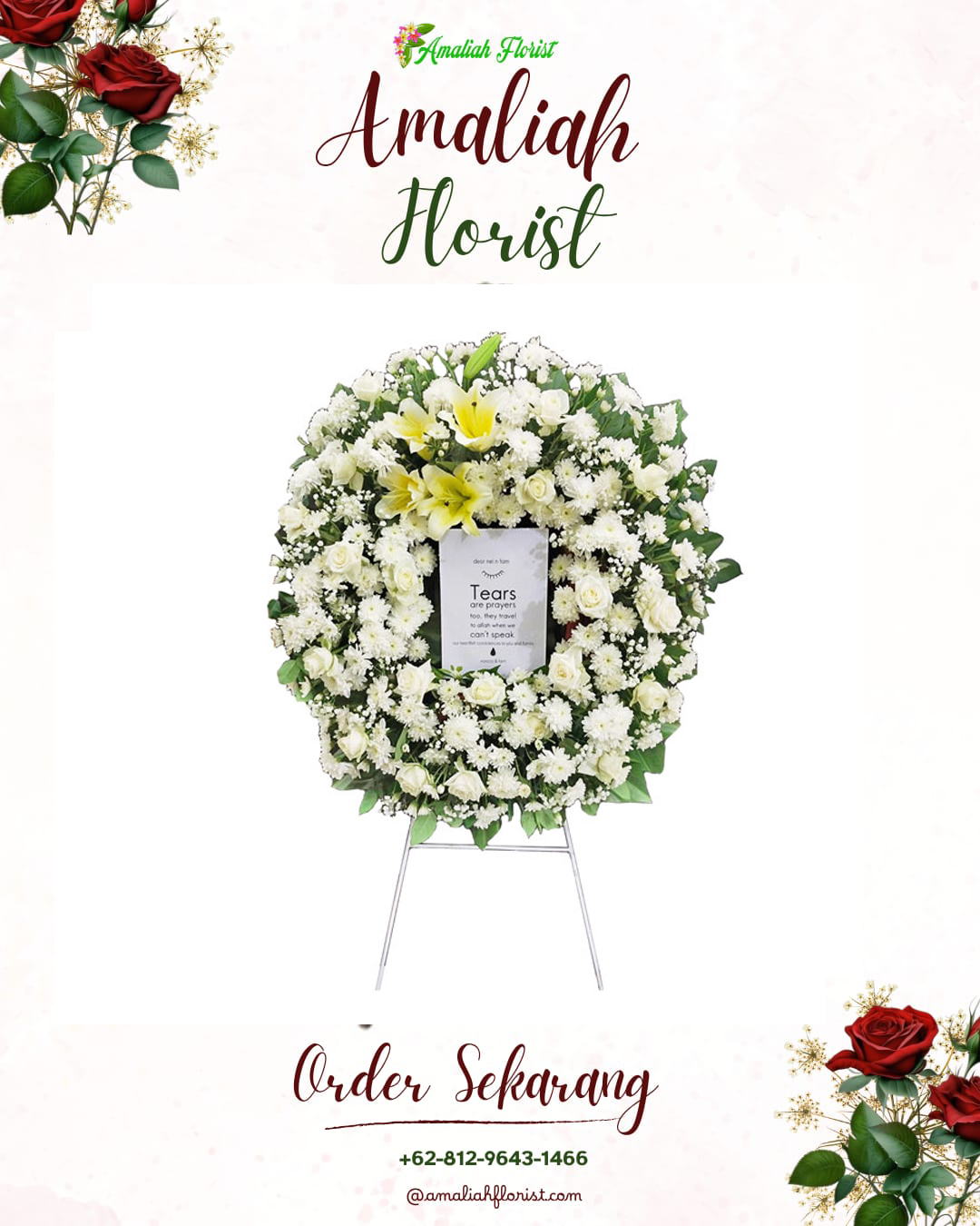 Krans Bunga Duka Ngraho